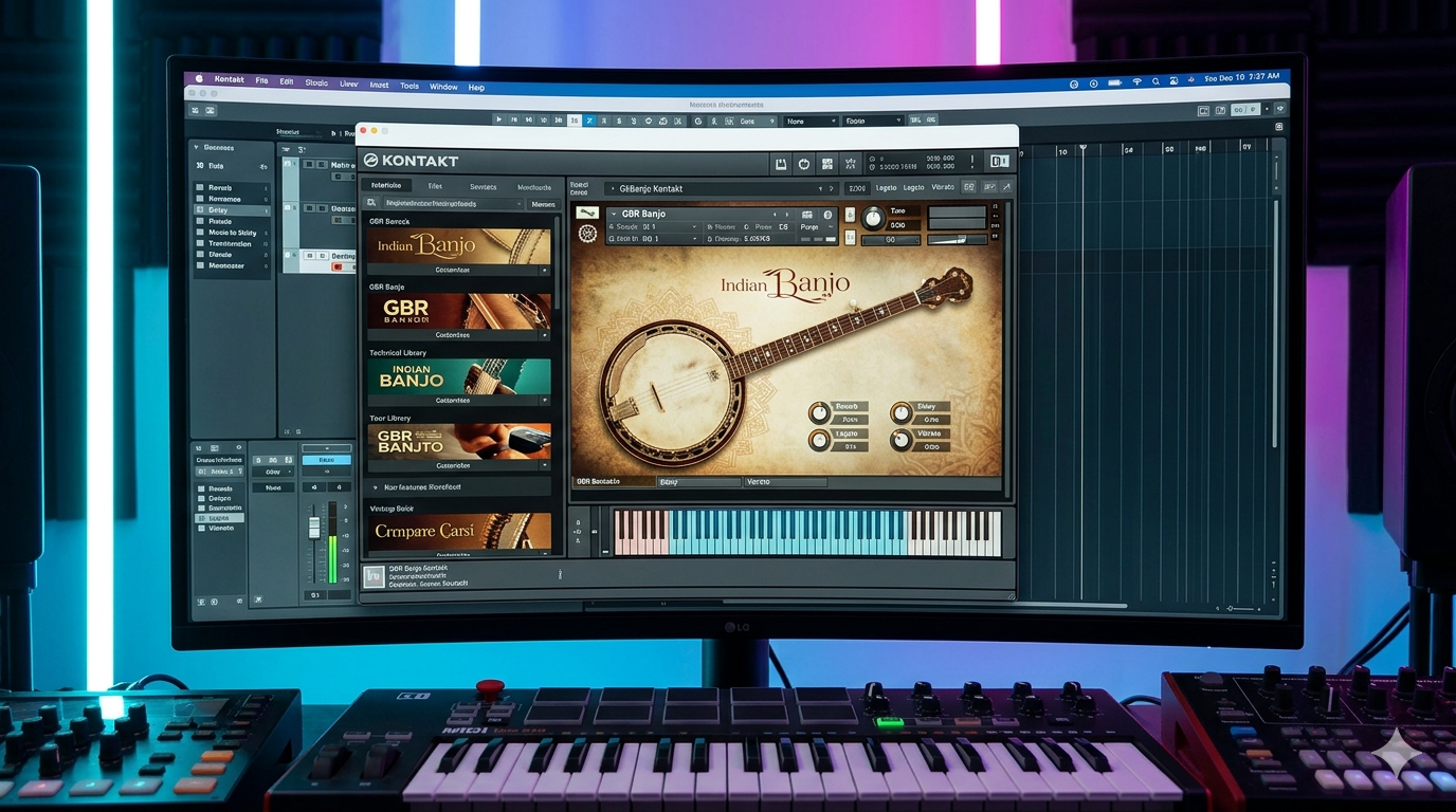 GBR Banjo Kontakt Library